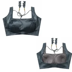 Ash Color Semi Backless Blouse For Women
